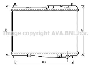 AVA QUALITY COOLING Radiators, Motora dzesēšanas sistēma FD2440